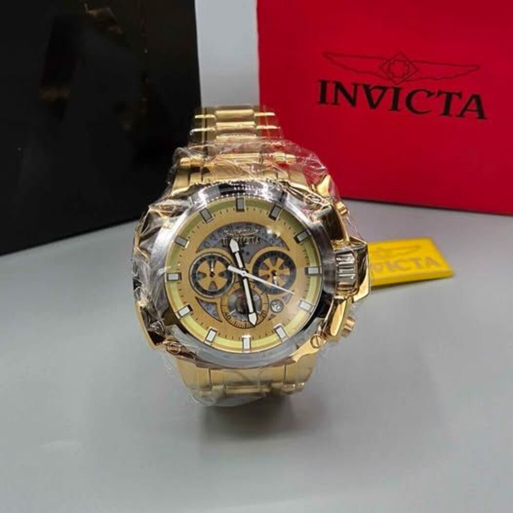 Invicta Coalition Forces Behemoth Men's Watch - 60mm. Gold